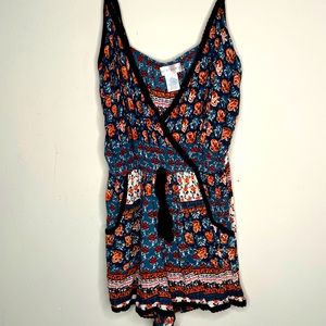 Band of Gypsies Patterned Boho Romper